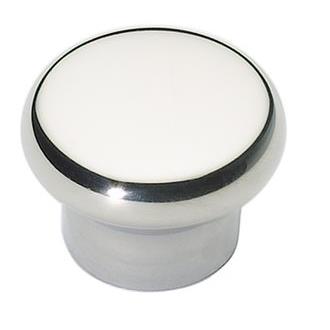 Atlas Homewares A856-PS Round Cabinet Knob in Polished Steel